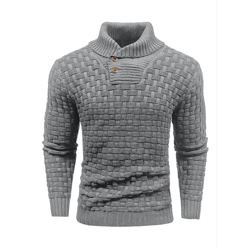 Men - Thermal Sweater - Soft Knit Material - Comfortable Winter Wear