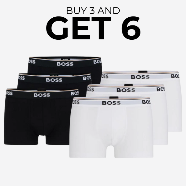 Boss Premium Cotton Boxers (Buy 3, Get 6 Free)